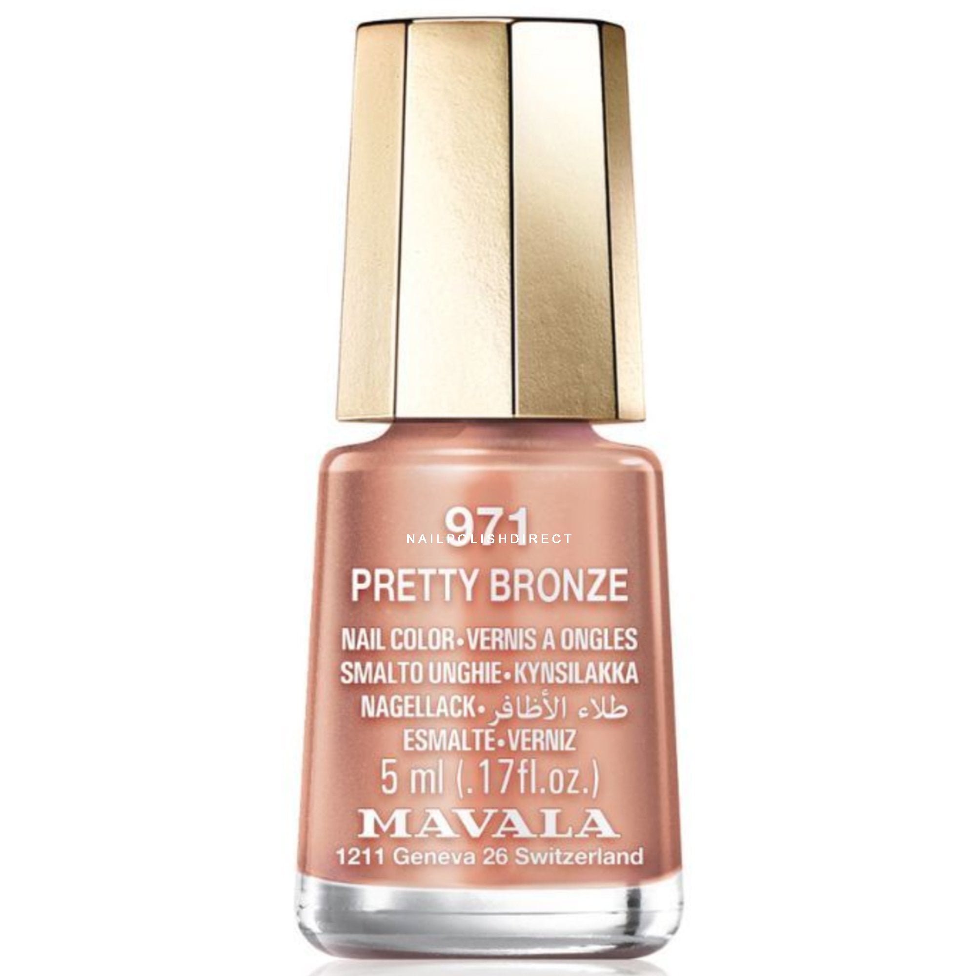 Mavala Pretty Rebel Collection Breathable 5ml Nail Polish - Pretty Bronze (971)