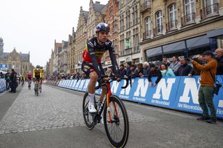 Gent Wevelgem 2022 - 84th Edition - Ypres - Wevelgem 248,8 km - 27/03/2022 - Wout Van Aert (BEL - Team Jumbo - Visma) - photo Luca Bettini/SprintCyclingAgencyÂ©2022