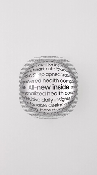 Samsung teases its Galaxy Watch 9, stating its "coming soon" and that the device is "all-new inside," hinting at upgraded internals and sensor accuracy.