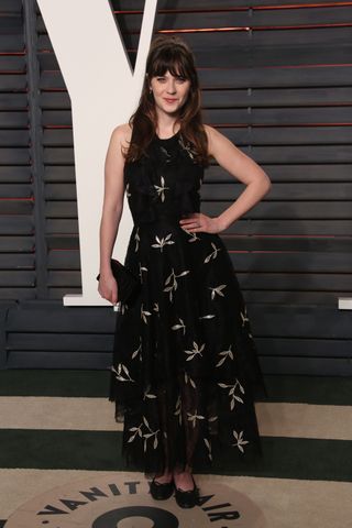 Zooey Deschanel At The Oscar After Parties, 2016