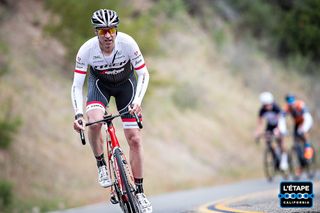 Retired pro Jens Voigt rides the L'Etape California on April 24, 2016