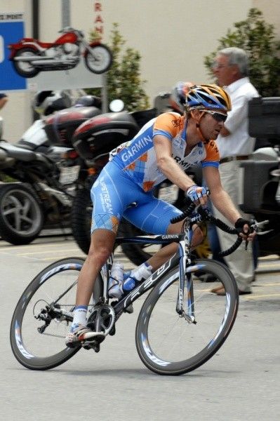 William Frischkorn (Garmin-Slipstream) was in the day's four-man escape.