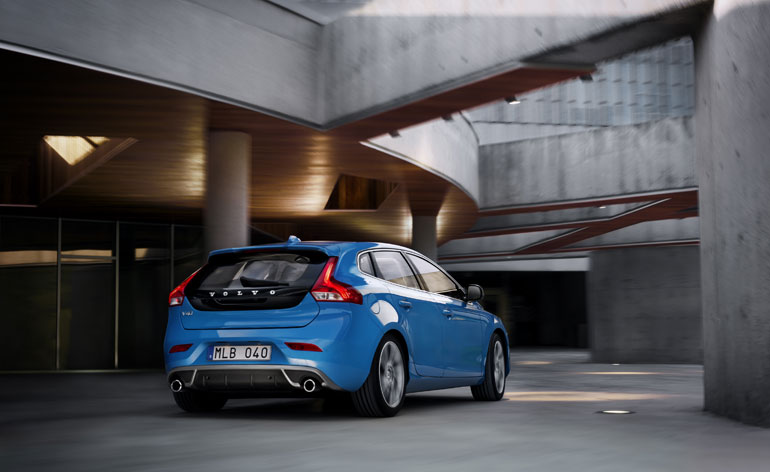 Volvo with 5-cylinder turbo diesel with 150bhp.