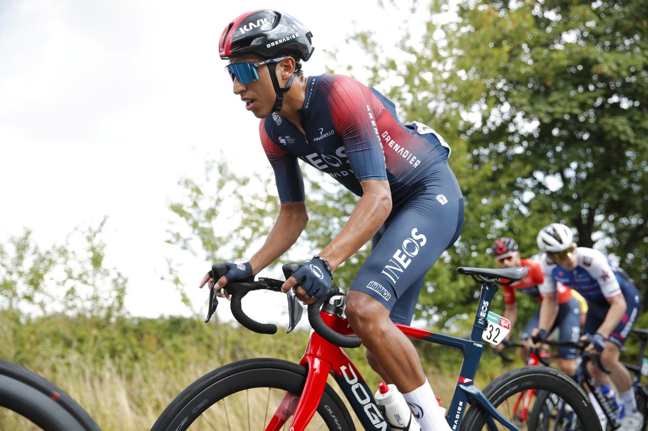 Deutschland Tour 2022 - 37th edition - 2nd stage - Meiningen - Marburg 200.7 km - 26/08/2022 - Egan Bernal (COL - INEOS Grenadiers) - photo Hennes Roth/SprintCyclingAgency&Acirc;&copy;2022