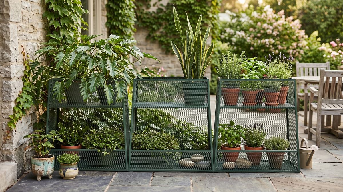 This "Invisible" IKEA Plant Stand Is My New Go-To Privacy Screen — Plus, It's Perfect for Small Spaces