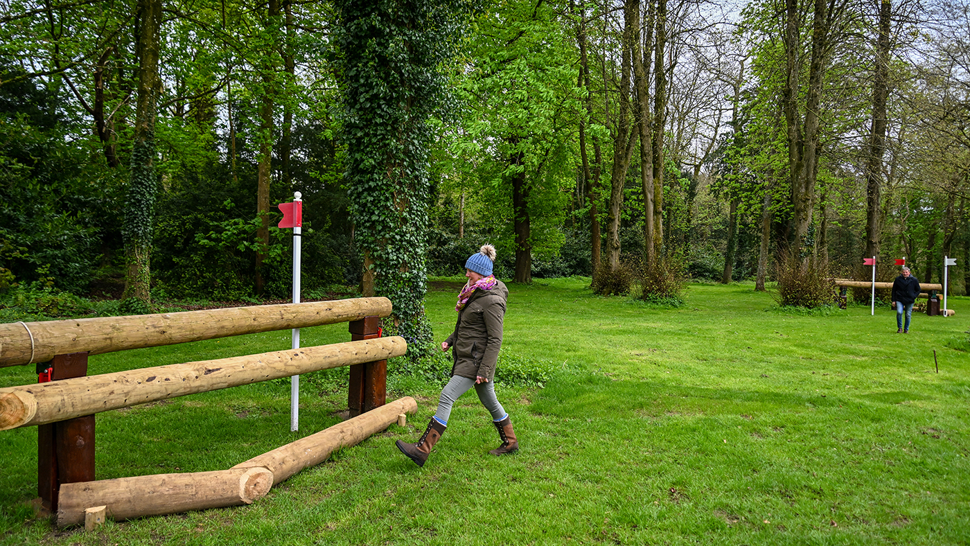 Badminton Horse Trials cross-country course 2024 fence seven