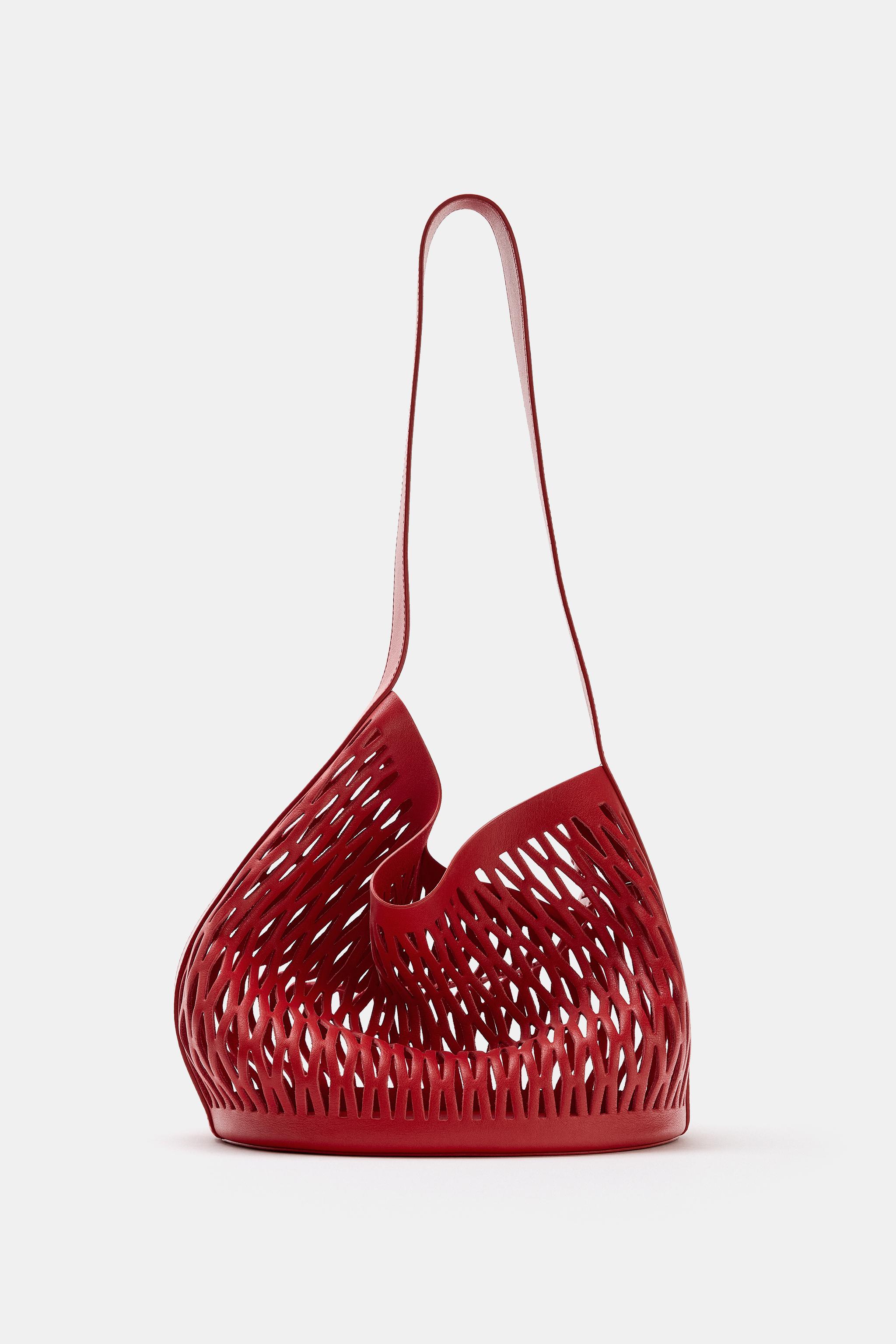Die-Cut Leather Bag