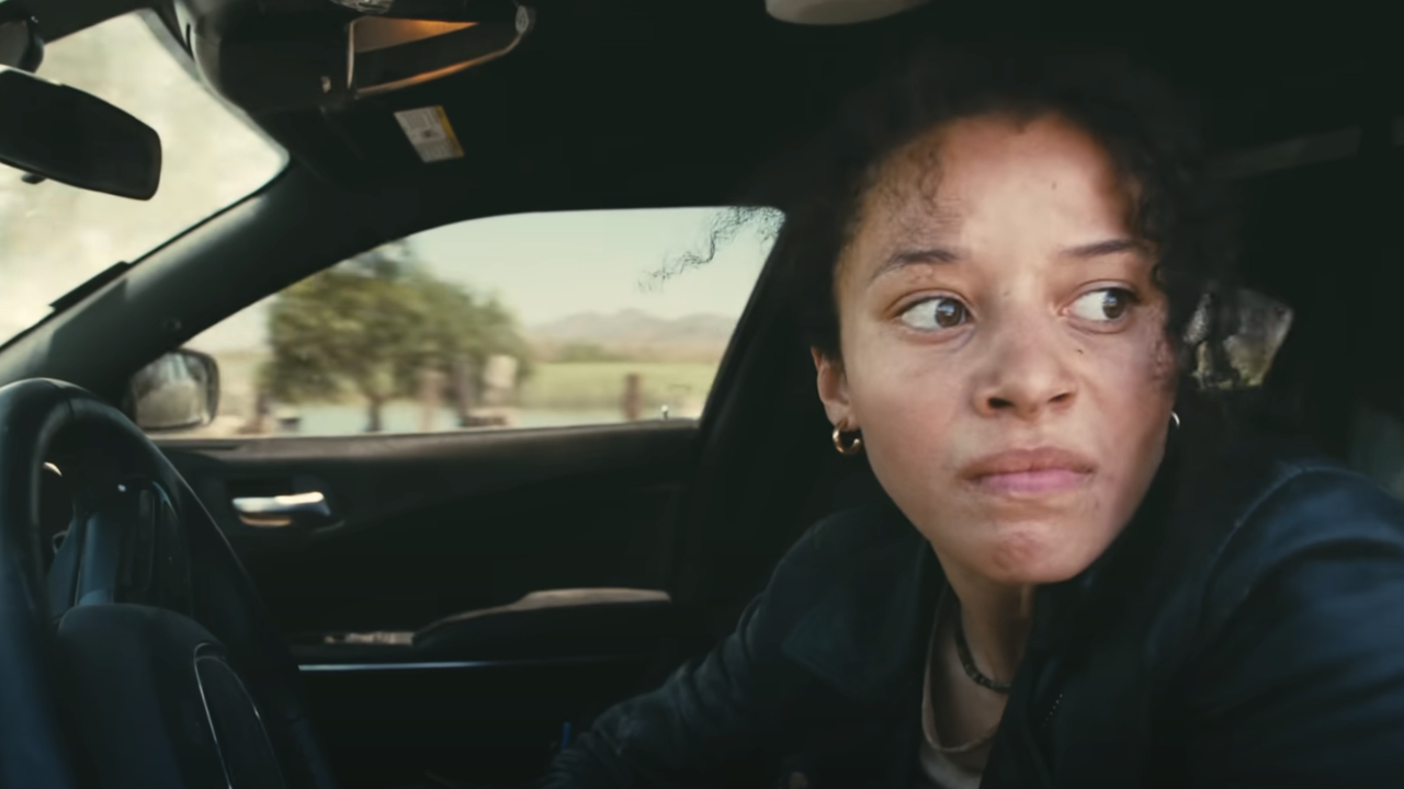 Willa Ferguson (Chase Infiniti) tries to escape in One Battle After Another