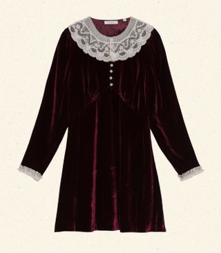 Lisbeth Dress -- Vino Rosso