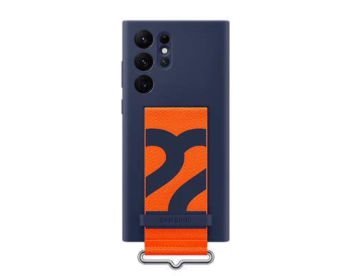 Galaxy S22 Ultra Silicone Cover with Strap