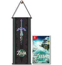 The Legend of Zelda Tears of the Kingdom + Wall Scroll: $69 at Walmart