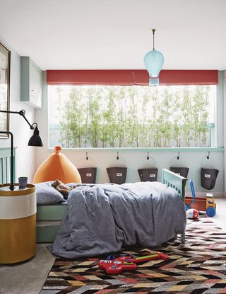 How to organize a kid's room with storage baskets Jo Berryman project