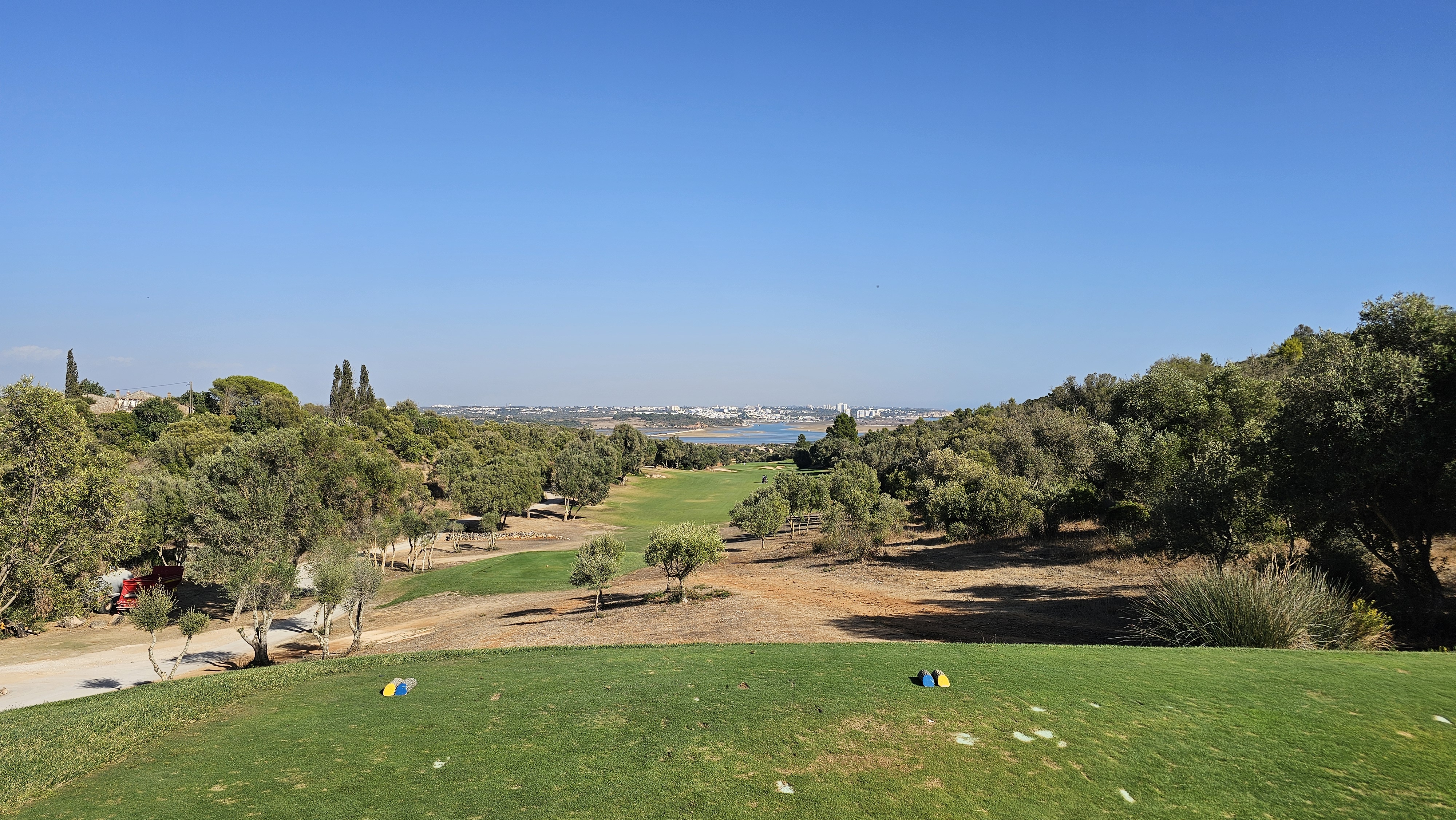 Looking down the 4th hole at Palmares