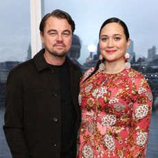 Leonardo DiCaprio and Lily Gladstone