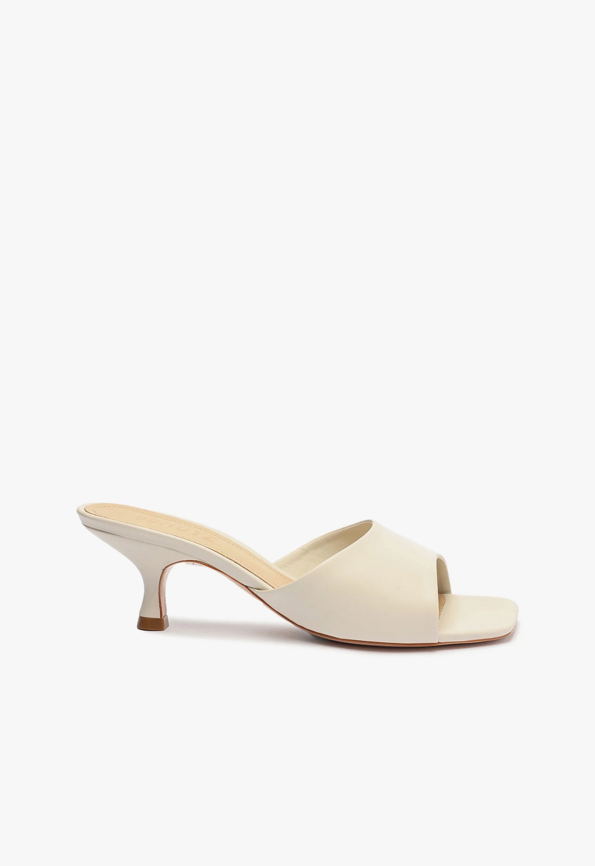 Dethalia Sandal - 5 / Pearl / Nappa Leather