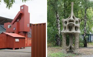 Left: Atelier Van Lieshout's latest piece, Domestikator, currently on show at the Ruhrtriennale in Bochum. Right: Panta Rhei, part of Ritual Objects.