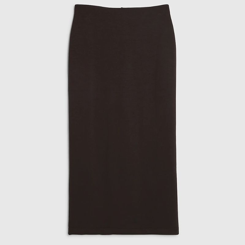 River Island brown pencil skirt