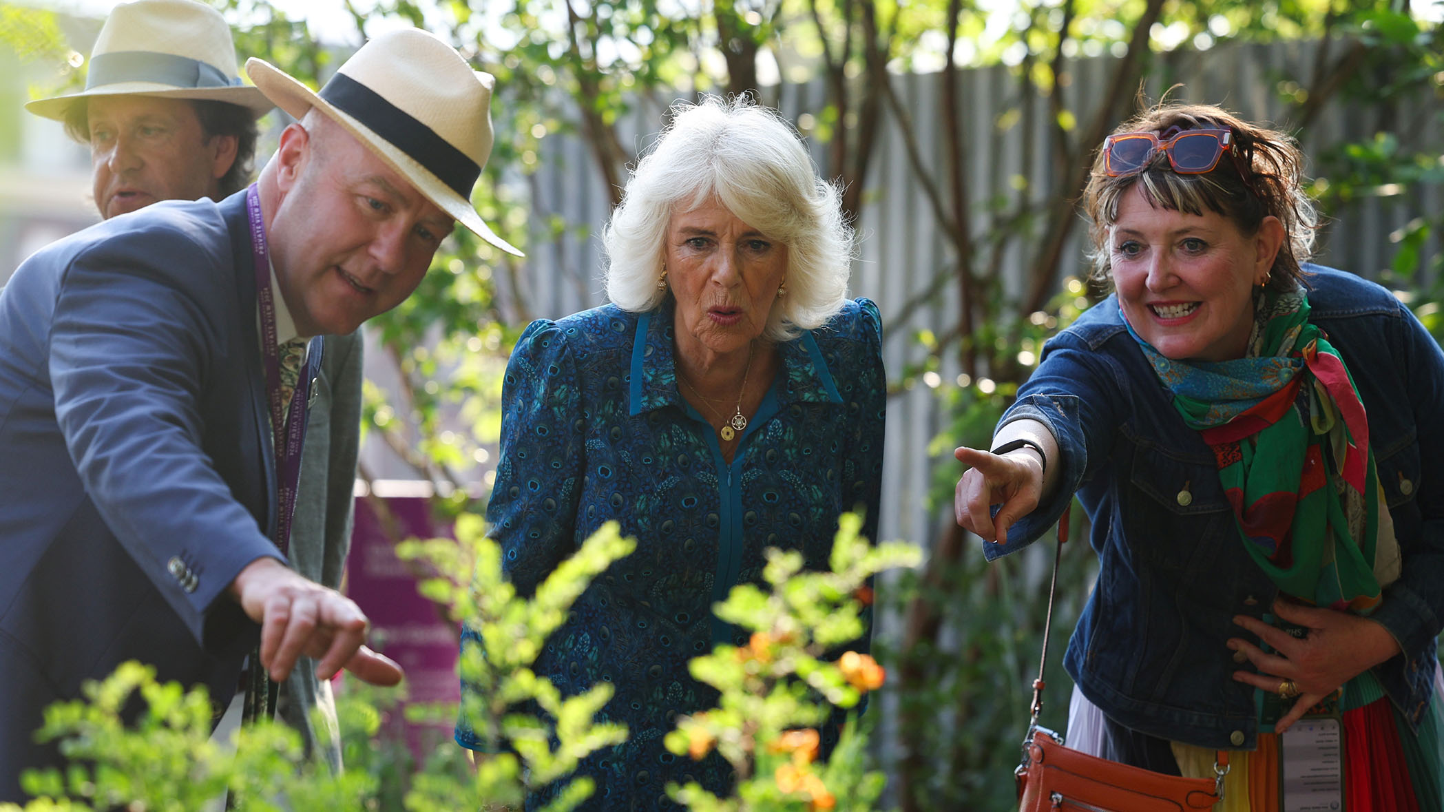 HM Queen Camilla at the RHS Chelsea Flower Show 2025