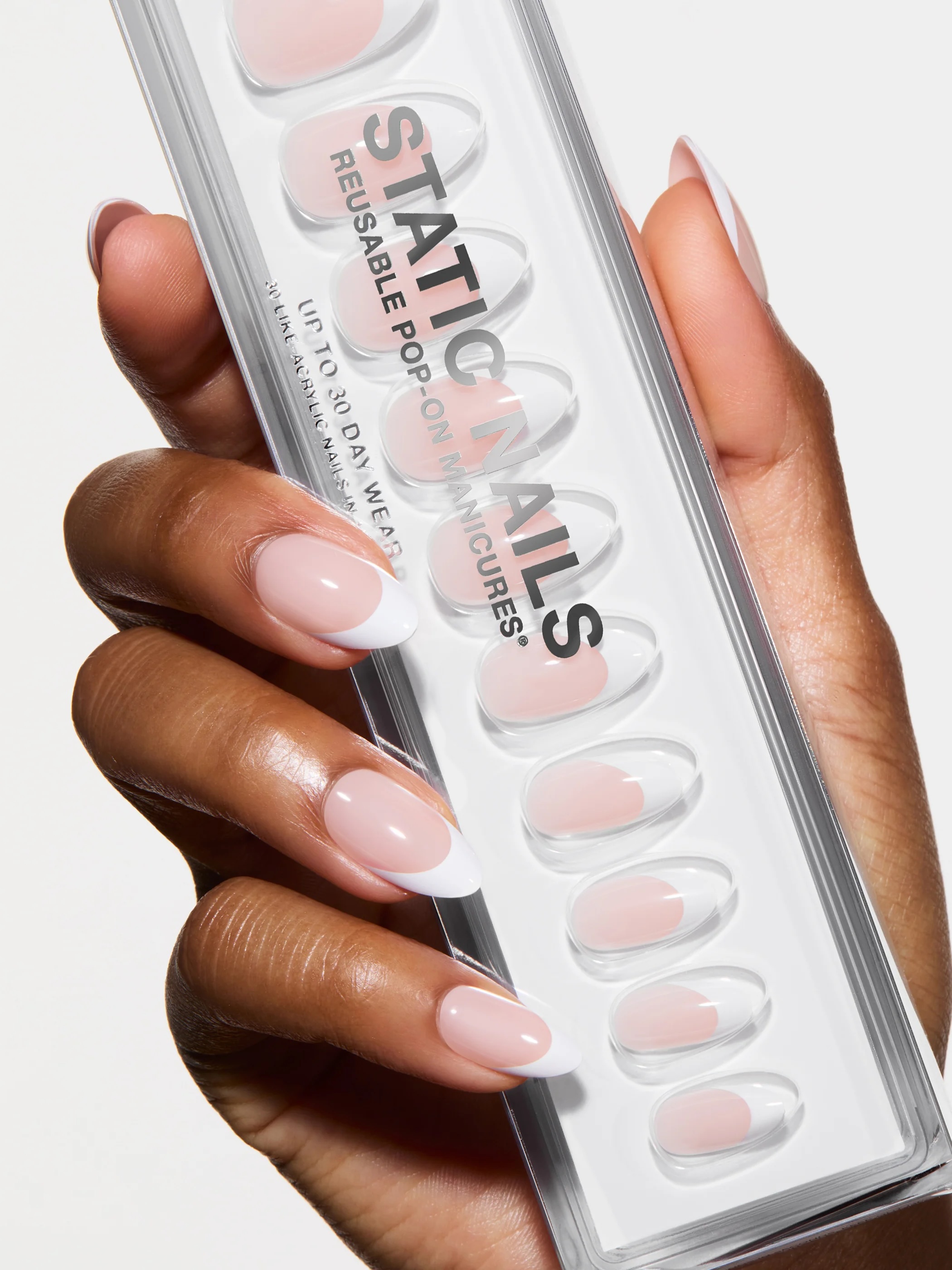 classic french press-on manicure