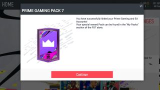 How to link EA account to , Claim your fifa 22 prime gaming pack 