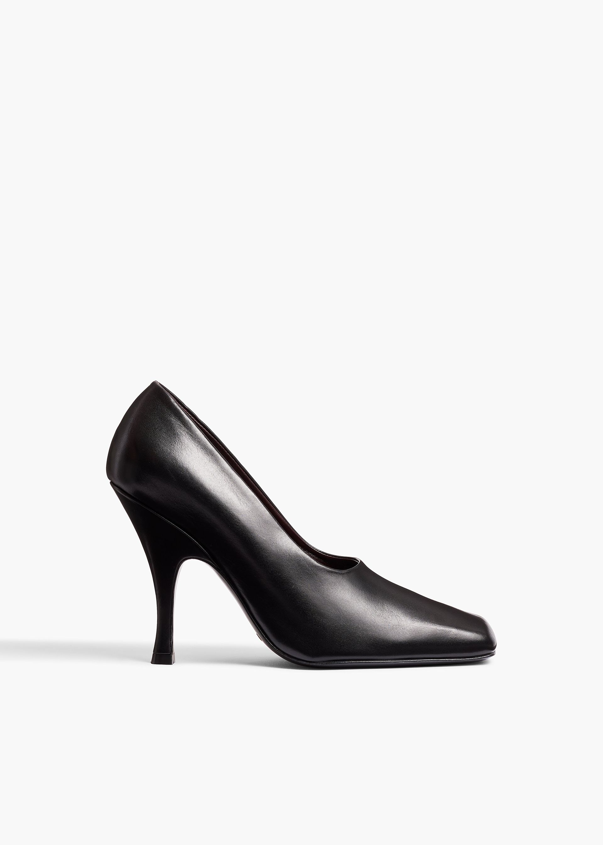 Khaite, Eva Pump in Black Leather