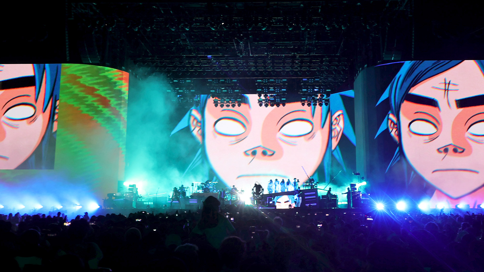 Gorillaz at Coachella