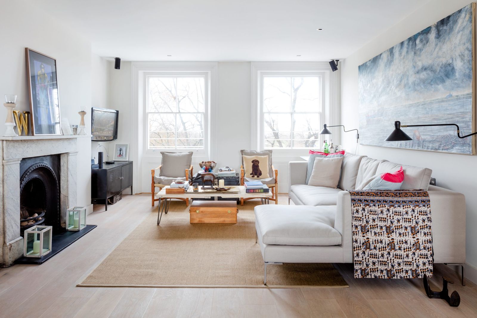 A bright and contemporary apartment in south London Homes & Gardens