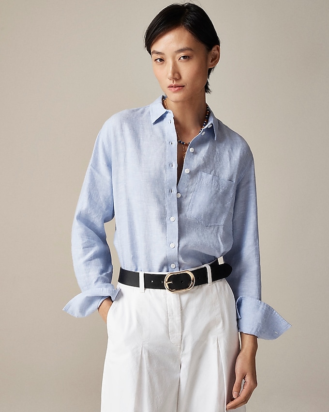 Garçon Classic Shirt in Baird Mcnutt Irish Linen