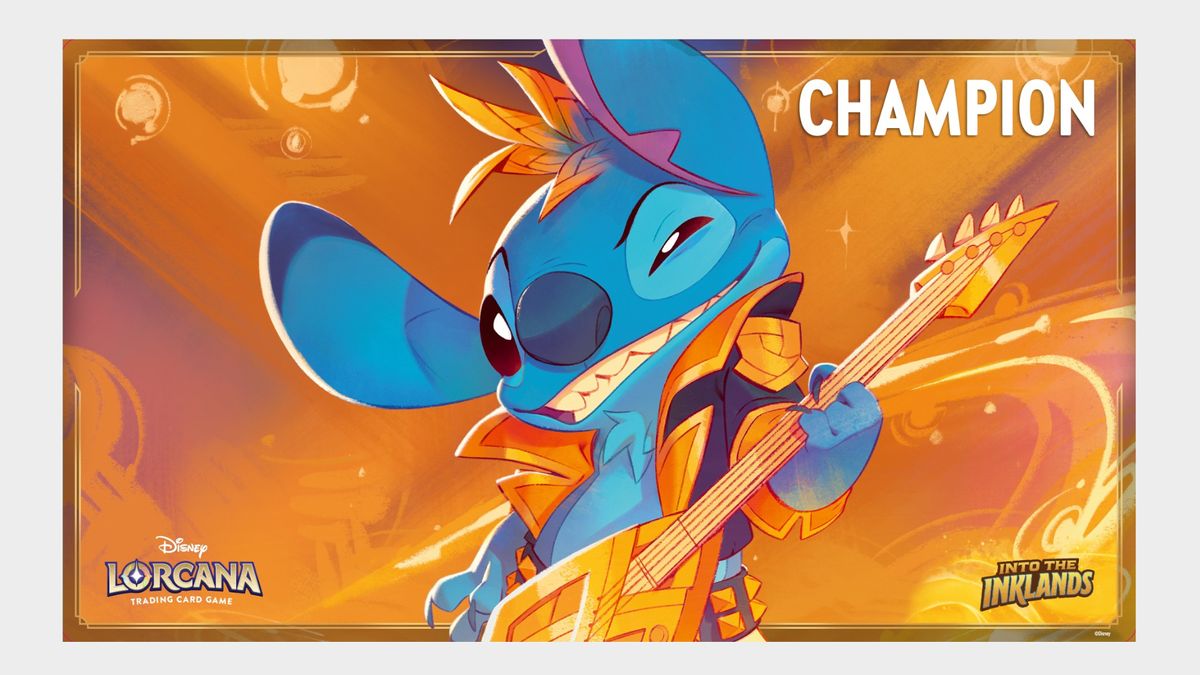 Disney Lorcana: Into the Inklands Stitch play mat