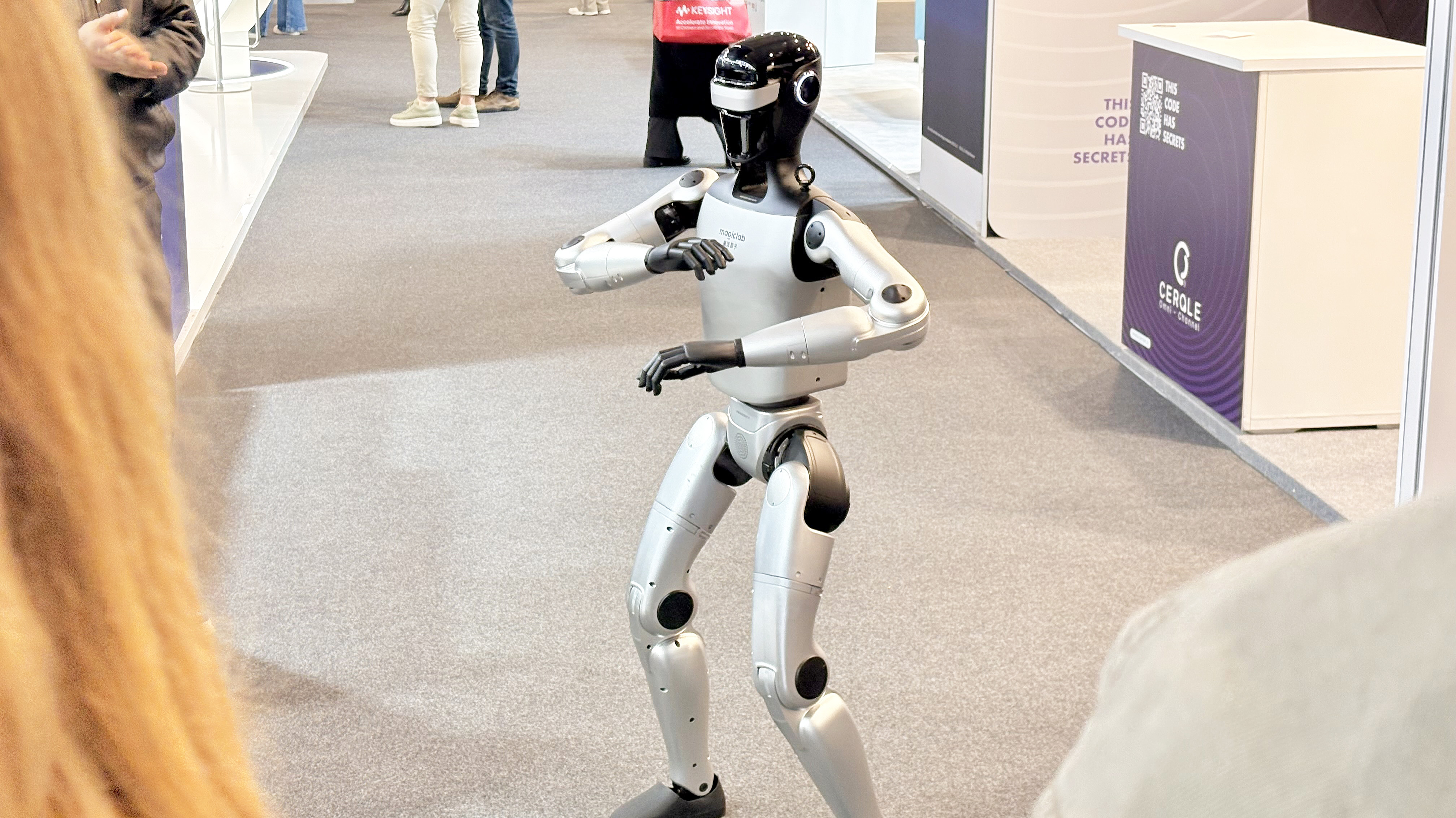 Robots of MWC 2026 including the Agibot X2 and Magicbot Z1