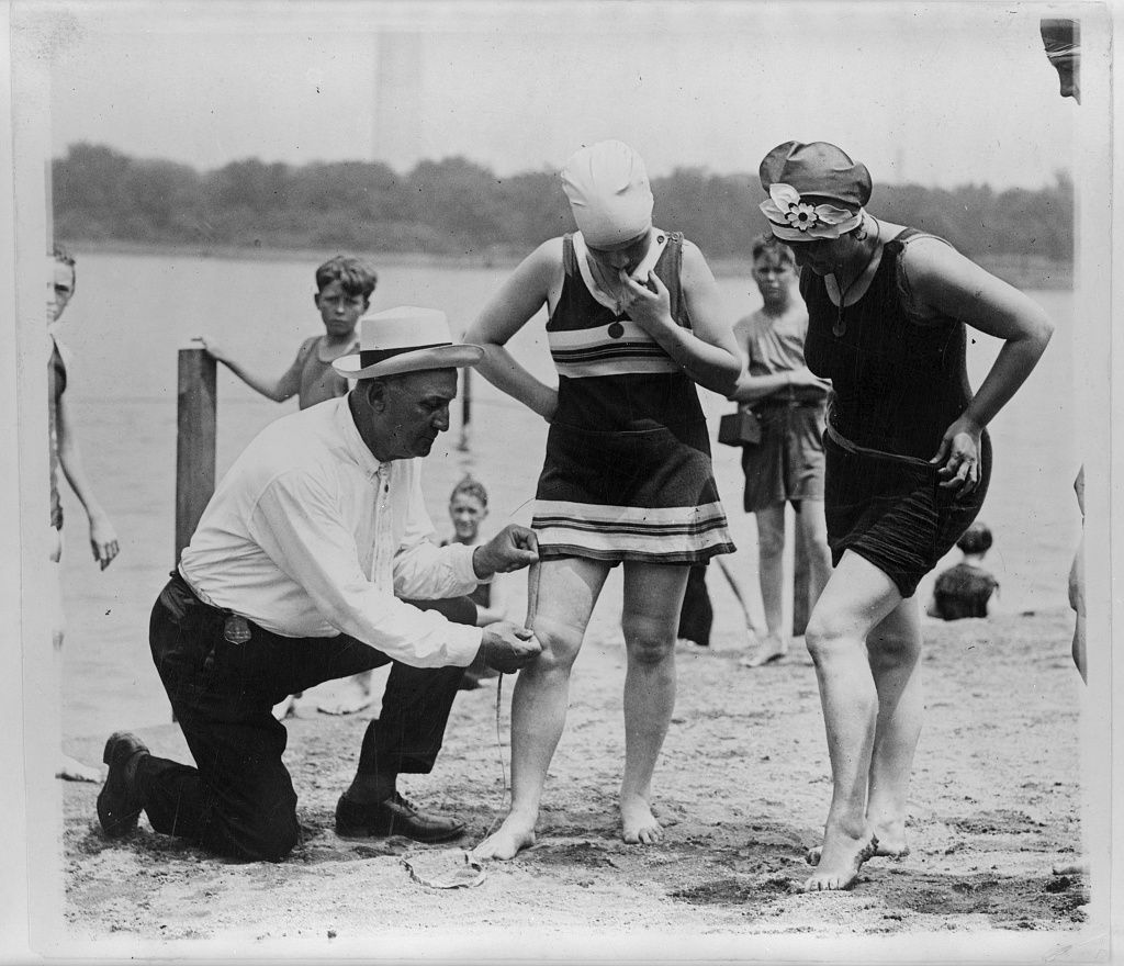 A beach &amp;quot;cop,&amp;quot; 1922.