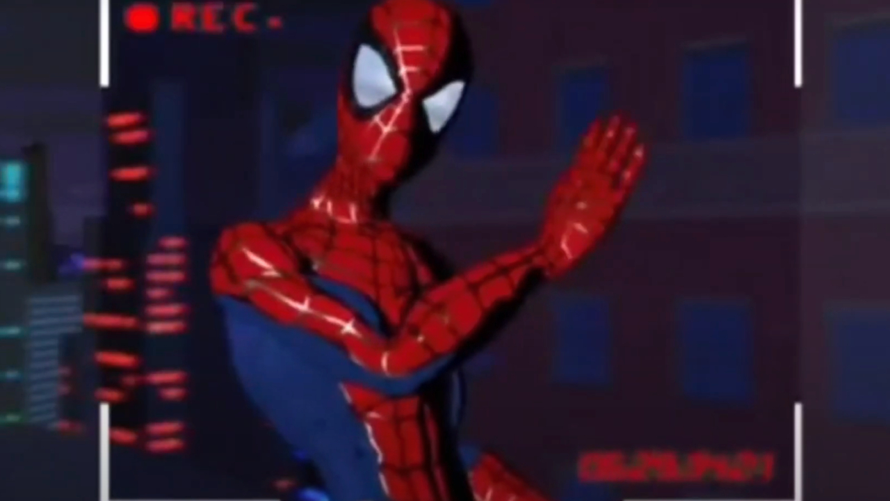Spidey, voiced by Neil Patrick Harris, in Spider-Man: The New Animated Series