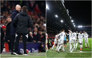 Leeds United go 2-0 up against Manchester United at Old Trafford under interim manager Michael Skubala