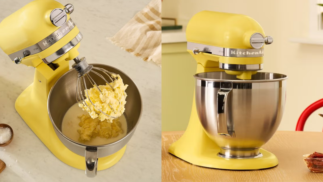 KitchenAid&#039;s 2025 Color of the Year Stand Mixer: Butter