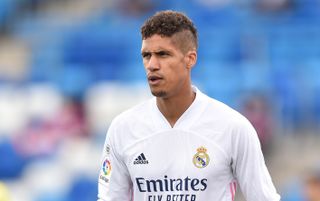 Real Madrid defender Raphael Varane