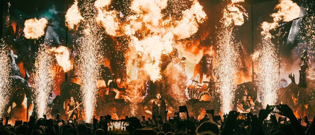Powerwolf Wembley Arena pyro 2026