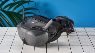 DJI Goggles N3 FPV headset in a dary gray colorway