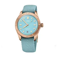 Oris Divers Sixty Five Cotton Candy:&nbsp;was £2,100, now £1,365 at Goldsmiths