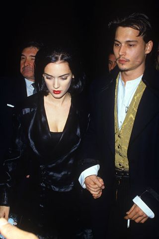 Winona Ryder and Johnny Depp