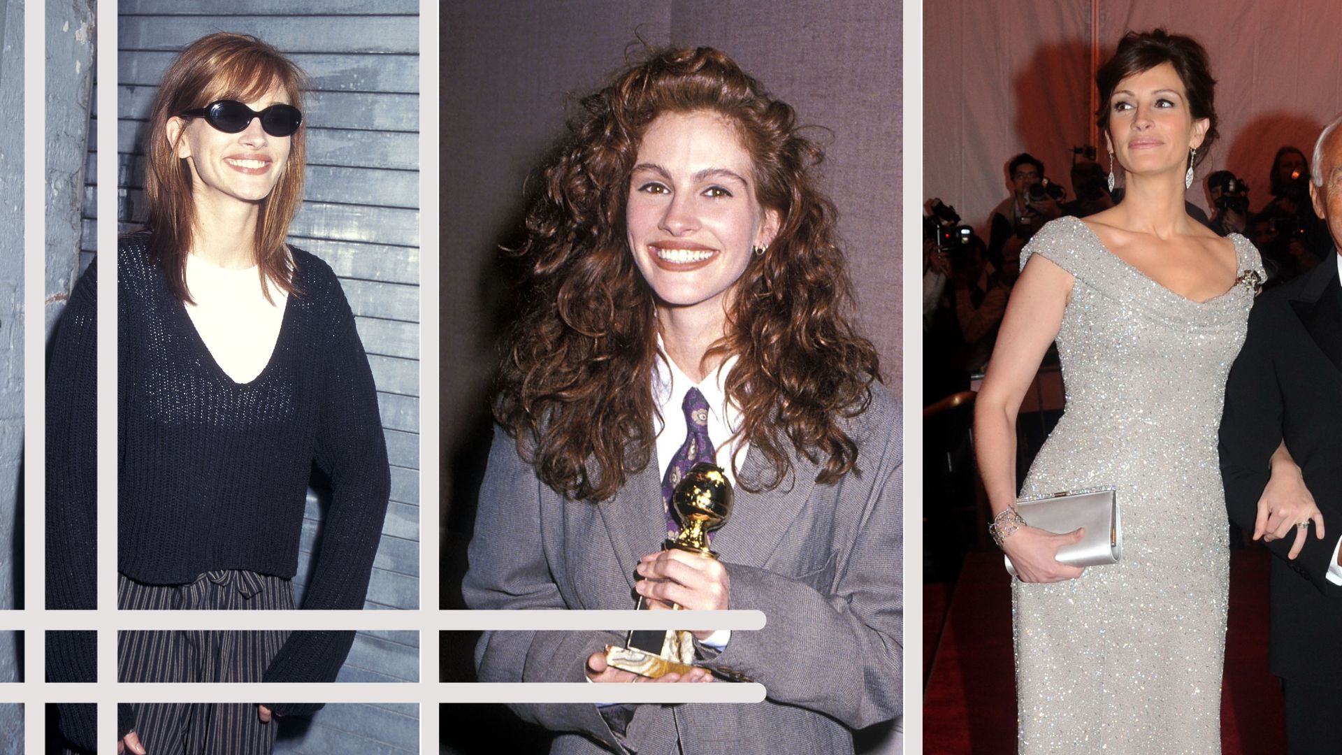 Julia Roberts' best looks from oversized suits to her slinkiest dresses