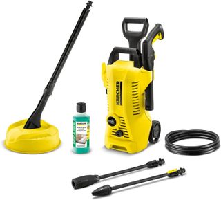 A Karcher pressure washer