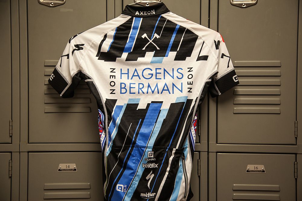 A look at the back of the 2016 Axeon Hagens Berman kit