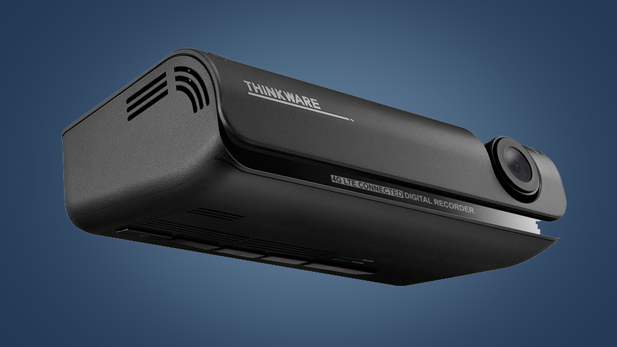 The front and underside of the Thinkware T700, one of the best dash cam