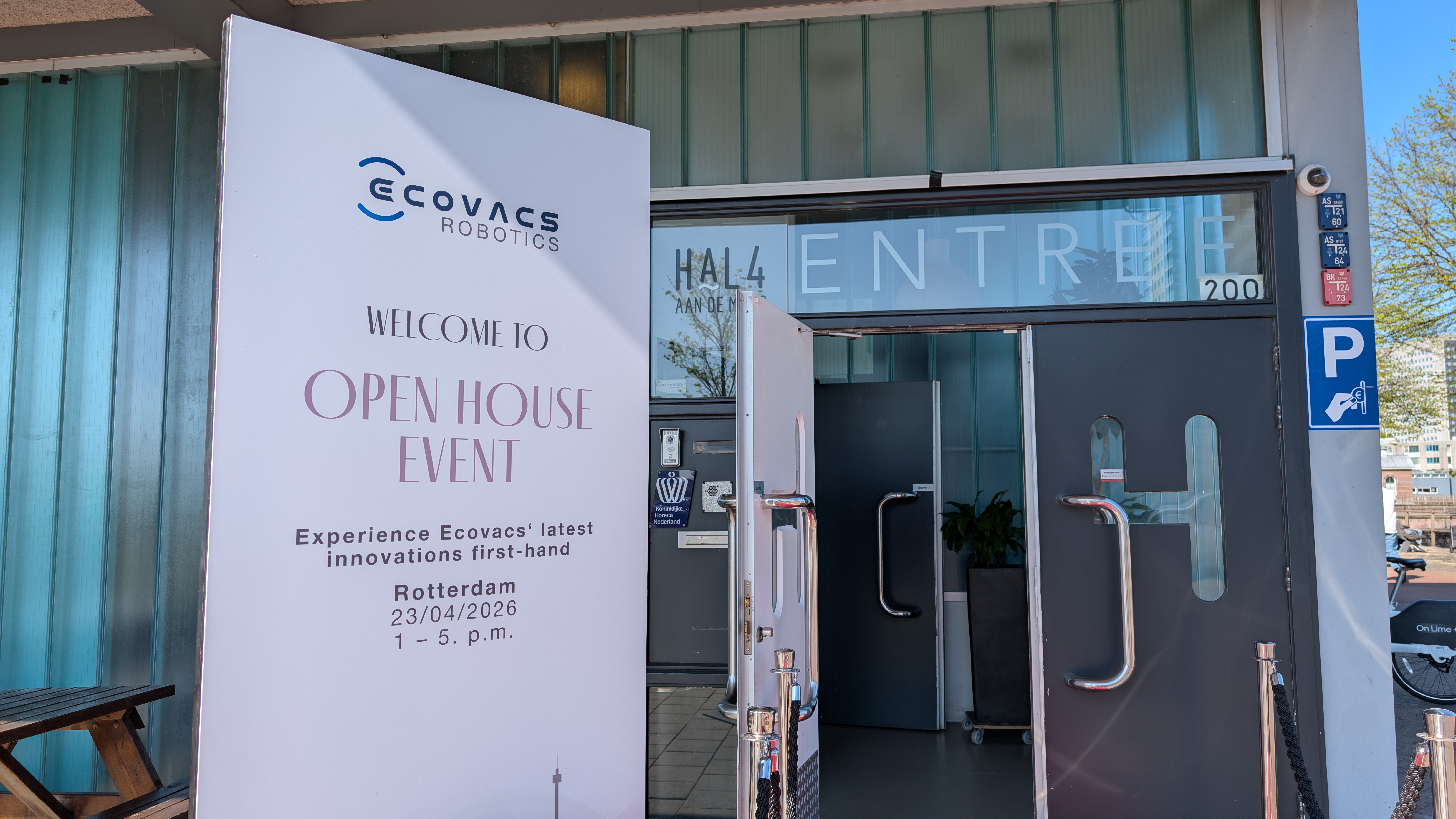 Ecovacs evenement in Rotterdam