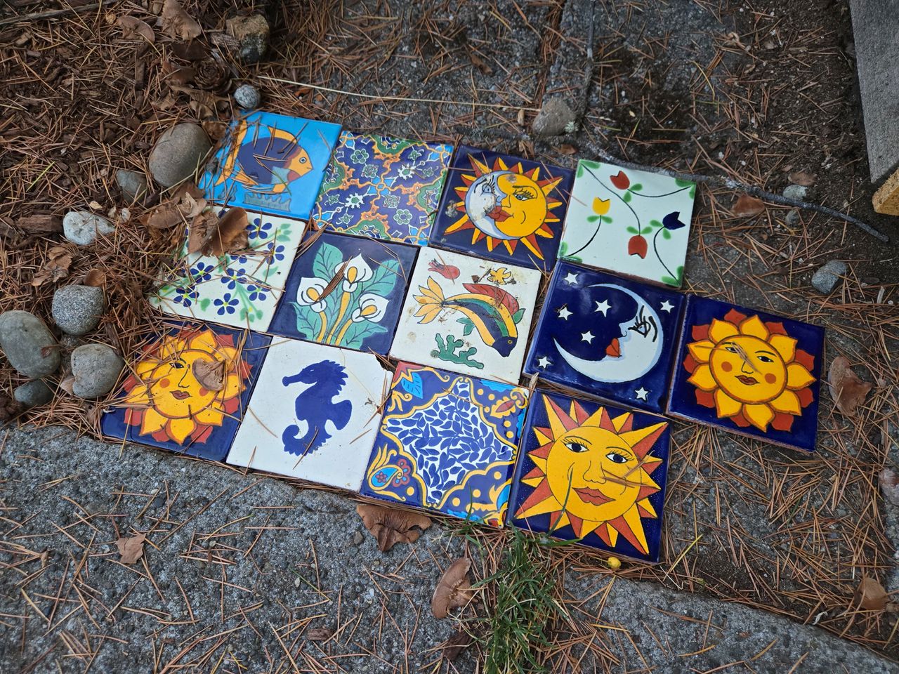 Colorful tiles