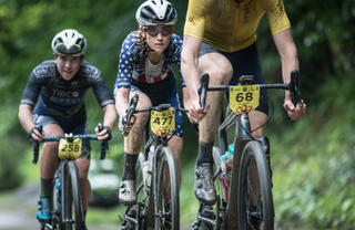 Lauren Stephens, the US Pro Road champion, won on gravel at Rooted Vermont in 2021