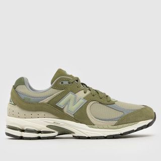 New Balance 2002r Trainers in Green Multi