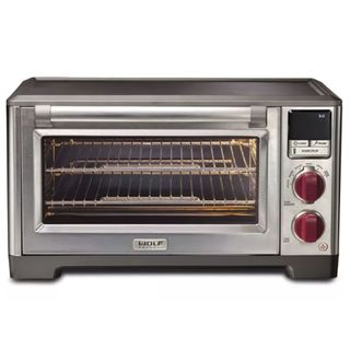 wolf gourmet toaster oven on a white background