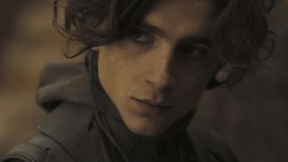 Timothee Chalamet as paul atreides in dune