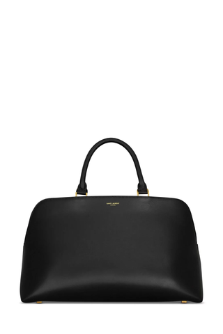 Saint Laurent Sac De Jour Duffle in Shiny Leather